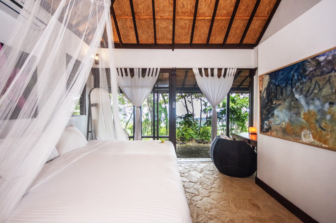 Luxury private room with premium amenities at BE:COLLECTIVE wellness retreat venue