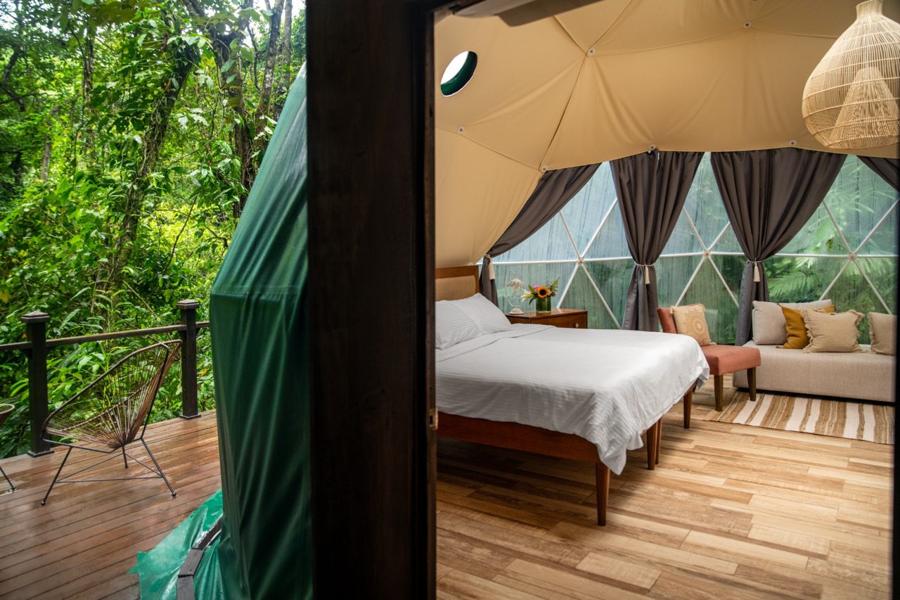 Geodesic River Domes 4