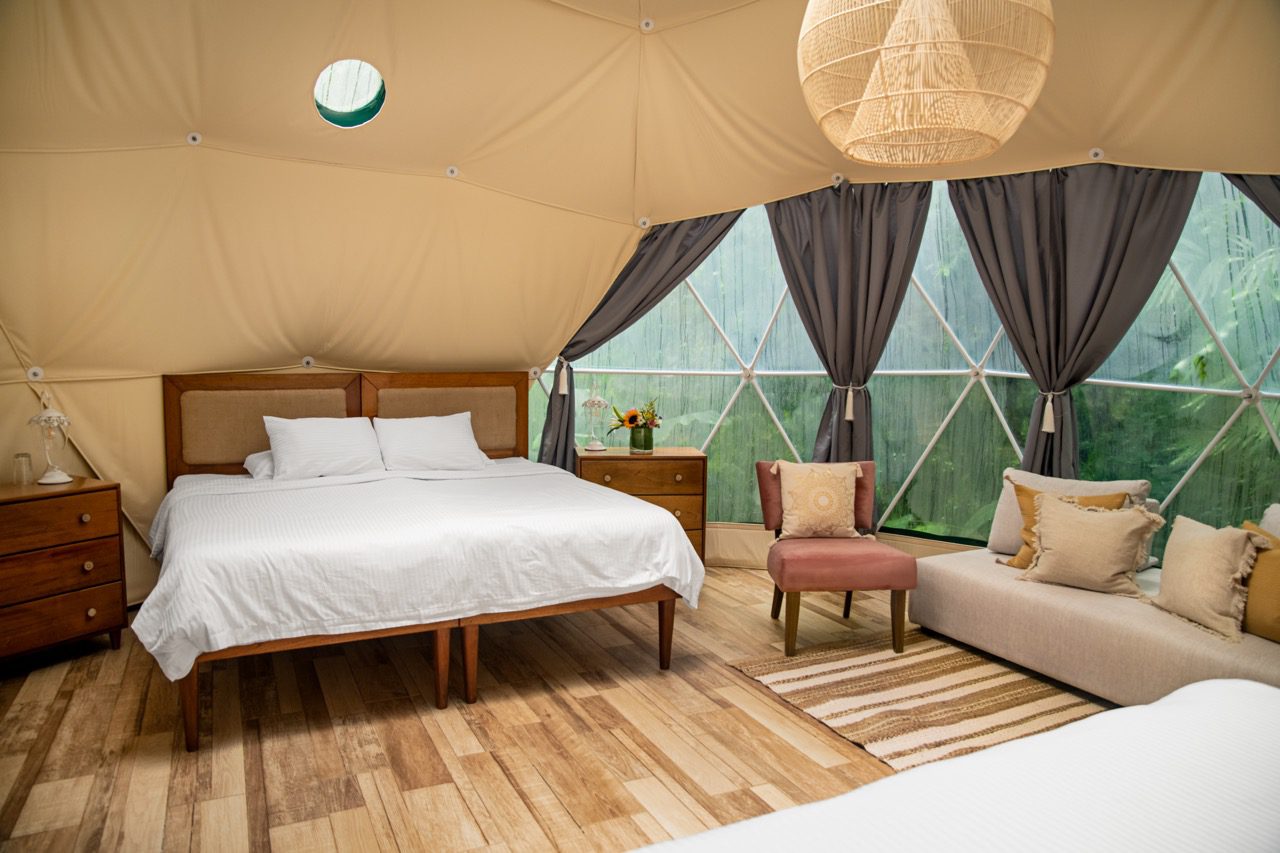 Geodesic River Domes 5