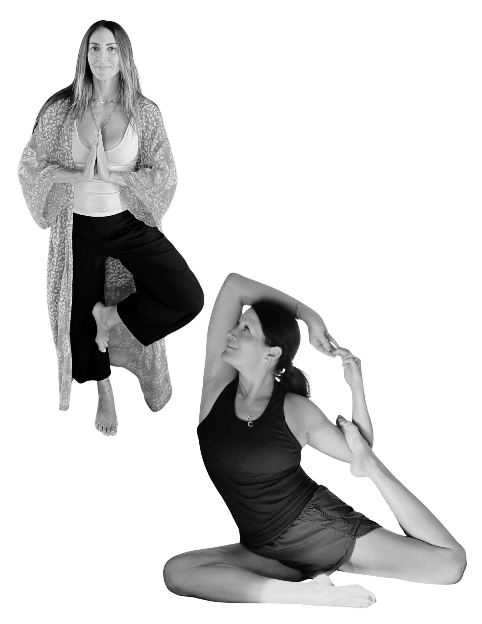 Jen Rubinetti and Joanna Rajendran co-founders of BE:COLLECTIVE luxury wellness retreats for women