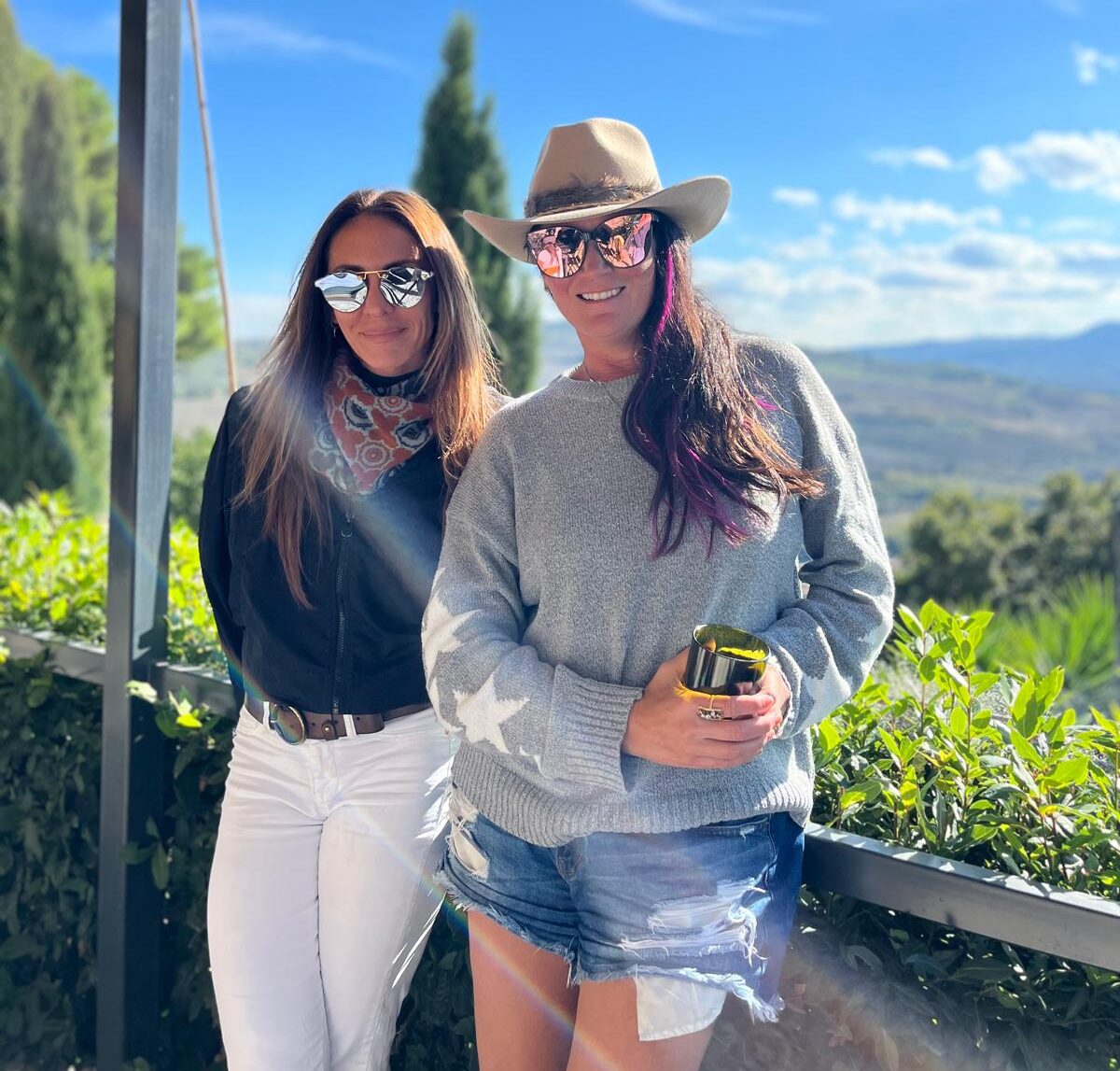 Jen Rubinetti and Joanna Rajendran co-founders of BE:COLLECTIVE luxury wellness retreats for women